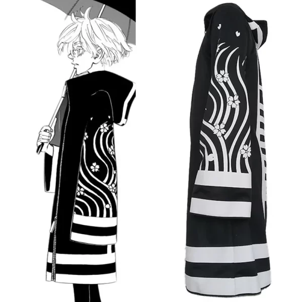 anime tokyo revengers kawaragi senju costume cosplay uniforme costume di natale di halloween gioco di ruolo parrucca bianca 2025