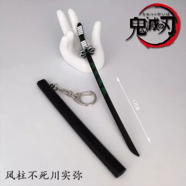 j​apanese anime figure katana weapon cosplay props openable katana alloy jewelry for cartoon fans gift accessories demon slayer