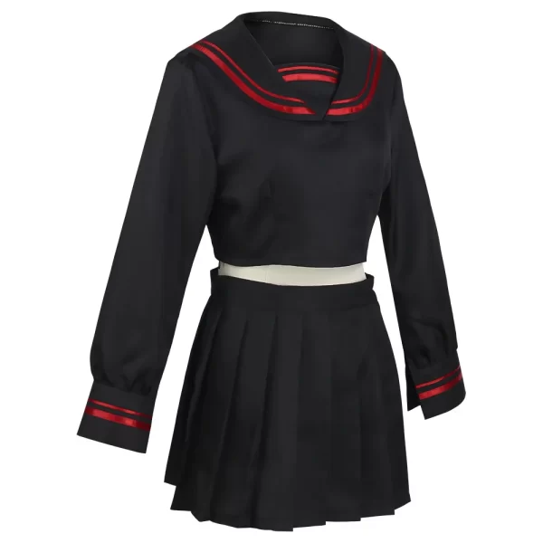 anime yuzuha shiba tokyo revengers cosplay costume dress sailor suit top skirt set girl women party role play casual wear 2025