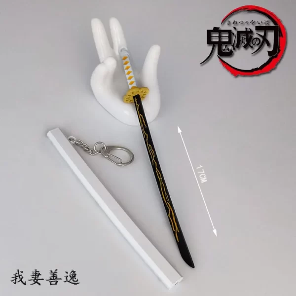 j​apanese anime figure katana weapon cosplay props openable katana alloy jewelry for cartoon fans gift accessories demon slayer