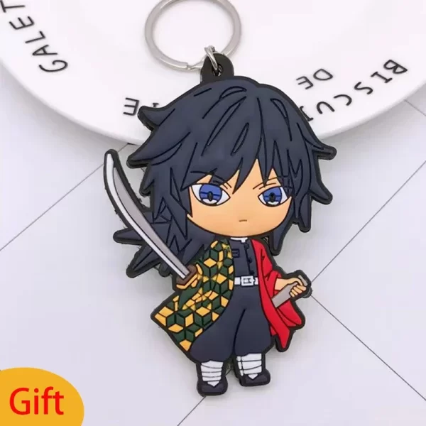 anime demon slayer kimetsu geen yaiba tomioka giyuu cosplay kostuum pak uniformen kostuums pruik kind volwassen partij