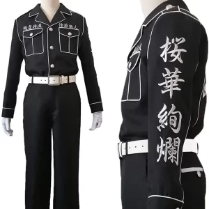 holoun tokyo anime cosplay costume ran haitani rindo haitani special attack embroidery uniform halloween christmas