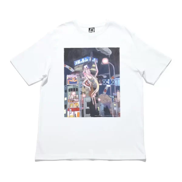 anime cartoon t shirt y2k men's and women's harajuku print loose casual oversized t shirt round neck cotton short sleeved top
