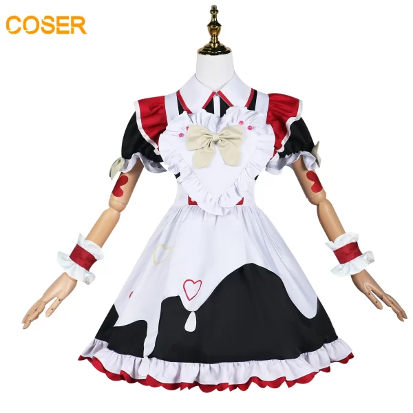 game needy streamer overload ame ame chan maid cosplay costume role play comic con dress hallowmas party wigs anime prop