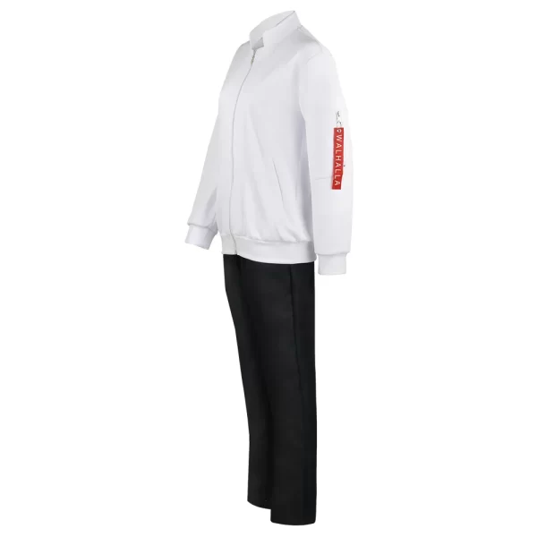 anime tokyo revengers cosplay costumes kazutora hanemiya jacket baseball white coat valhalla uniform mikey draken halloween pant