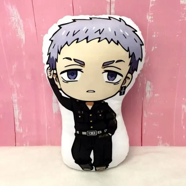 bandai tokyo avengers anime peripheral pillow venue keisuke ryuguji ken doll pillow amamiya kazutora hanagag budo pillow gift