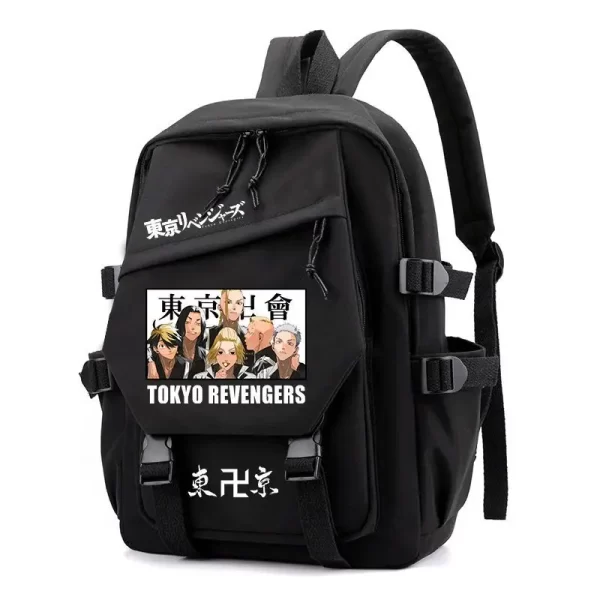 japanese anime tokyo revengers print backpacks men women student bag school bags large capacity school backpack