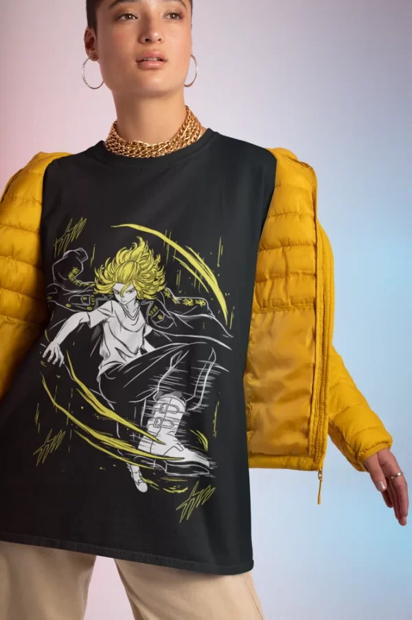 tokyo revengers t shirt manjiro sano shirt takemichi hanagaki tshirt ken hakkai