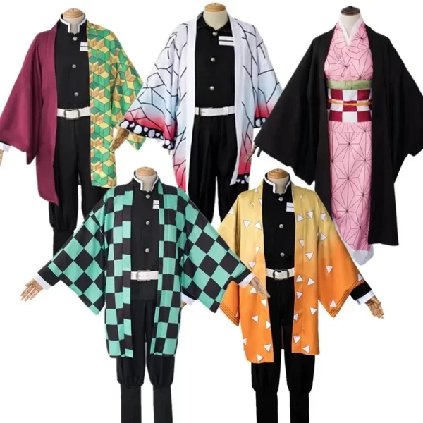 demon slayer cosplay tanjiro nezuko cosplay kids shinobu kostuum japanse anime cartoon halloween kostuum kerstcadeaus