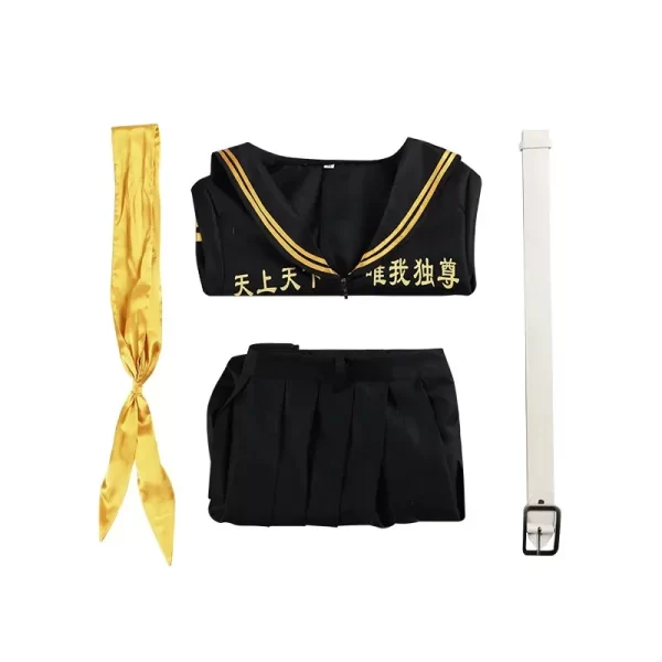 manjiro sano cosplay costume anime tokyo revengers manjiro sano cosplay dress wig jk uniform sailor dress halloween for women