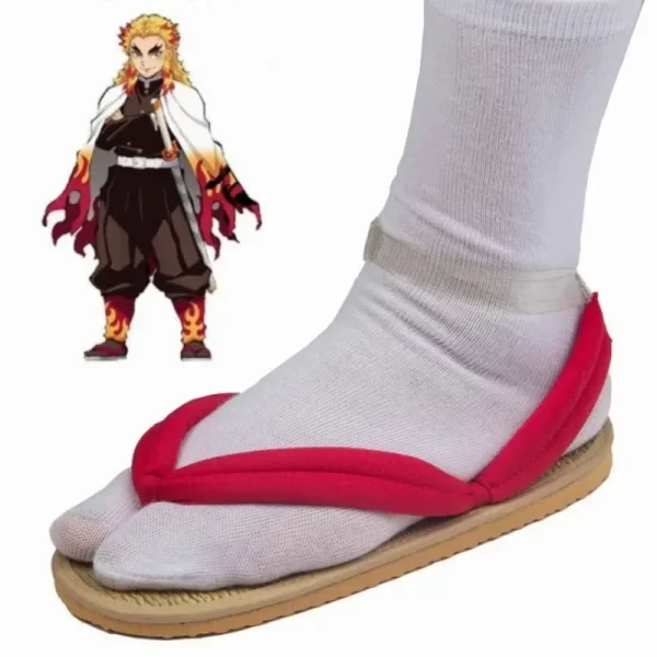 anime volwassenen kinderen cosplay slippers schoenen demon slayer tanjirou kamado nezuko zenitsu geta verstopt no yaiba sandalen
