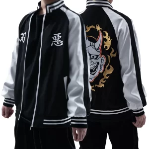 holoun tokyo anime costume souta nahoya kawata jacket smiley angry high density embroidery casual wear halloween gift