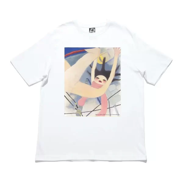 anime cartoon t shirt y2k men's and women's harajuku print loose casual oversized t shirt round neck cotton short sleeved top