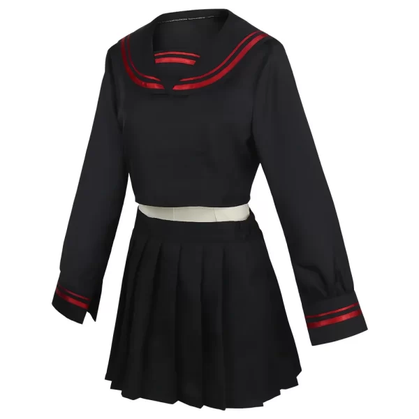 anime yuzuha shiba tokyo revengers cosplay costume dress sailor suit top skirt set girl women party role play casual wear 2025