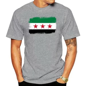 tokyo revengers t shirt syria flag high quality printing tops tee shirts
