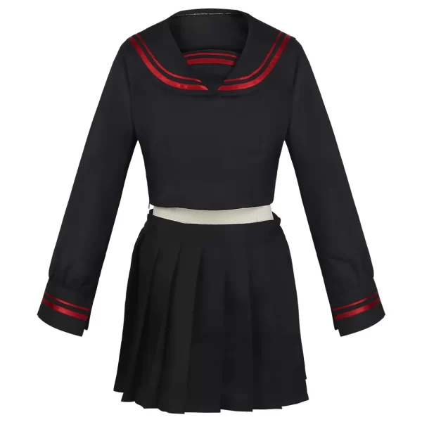anime yuzuha shiba tokyo revengers cosplay costume dress sailor suit top skirt set girl women party role play casual wear 2025