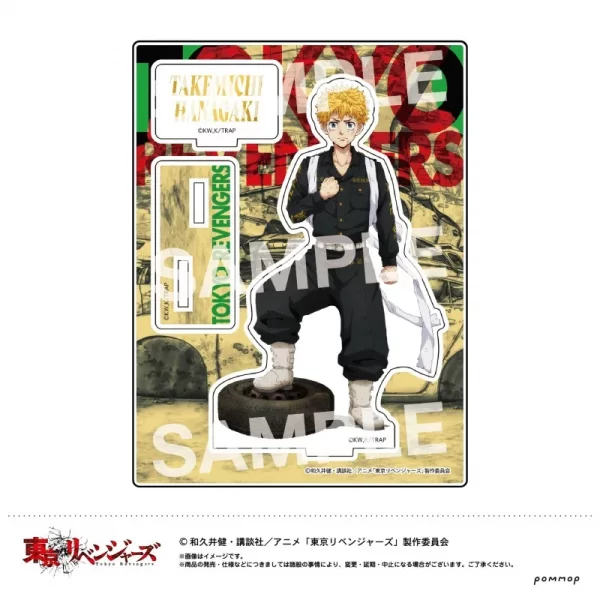 jx toy anime tokyo revengers acrylic stand kazutora hanemiya figure desk ornaments rindo haitani statue ken ryuguji dolls toys