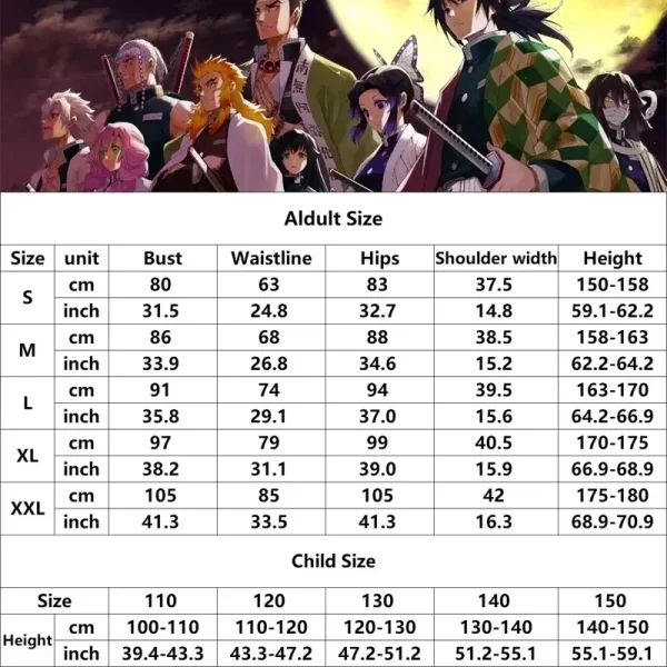 demon slayer cosplay tanjiro nezuko cosplay kids shinobu kostuum japanse anime cartoon halloween kostuum kerstcadeaus