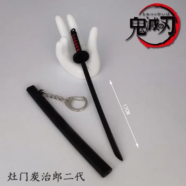 j​apanese anime figure katana weapon cosplay props openable katana alloy jewelry for cartoon fans gift accessories demon slayer