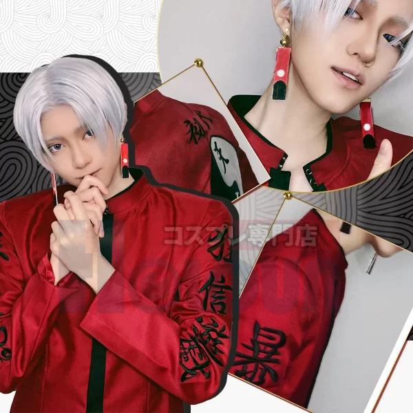 tokyo revengers anime cosplay costume izana kurokawa president of tenjiku embroidery coat jacket halloween christmas gift
