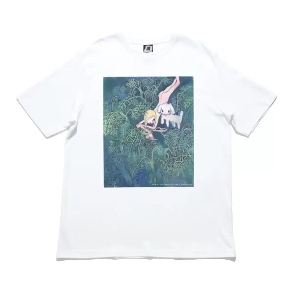 anime cartoon t shirt y2k men's and women's harajuku print loose casual oversized t shirt round neck cotton short sleeved top