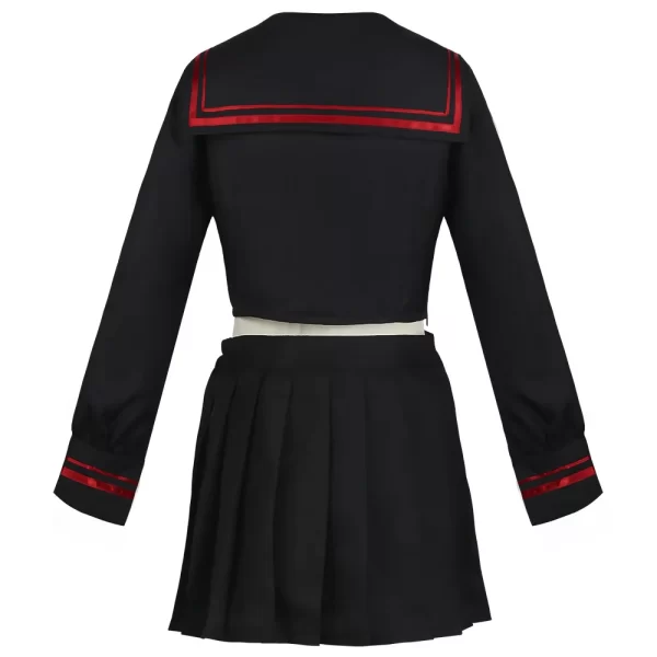 anime yuzuha shiba tokyo revengers cosplay costume dress sailor suit top skirt set girl women party role play casual wear 2025